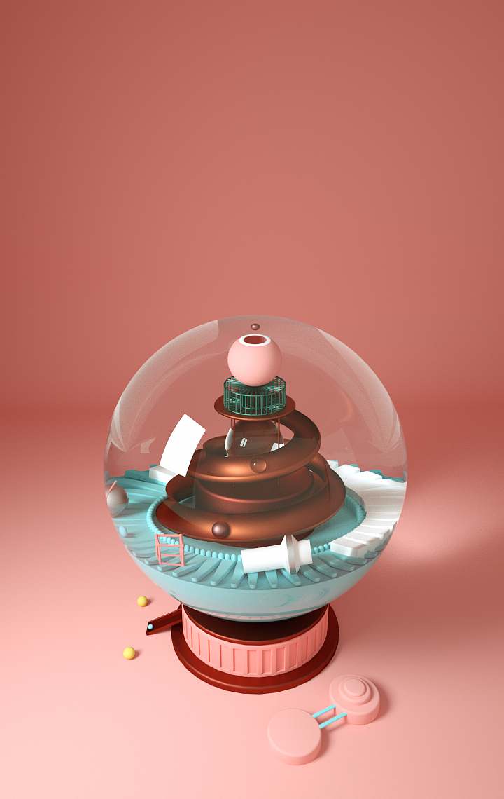 C4D作品（图ZMTY1NzA1OTQ0） - 其他平面 - 站酷设计师Deng_等等邓邓原创素材 - 站酷ZCOOL