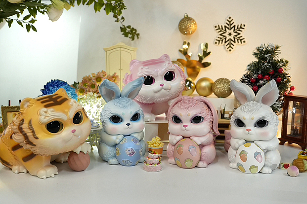 云兔小月/笙肖团子系列（图ZMzMyMDczOTI4） - 玩具 - 站酷设计师晓晓村长原创素材 - 站酷ZCOOL