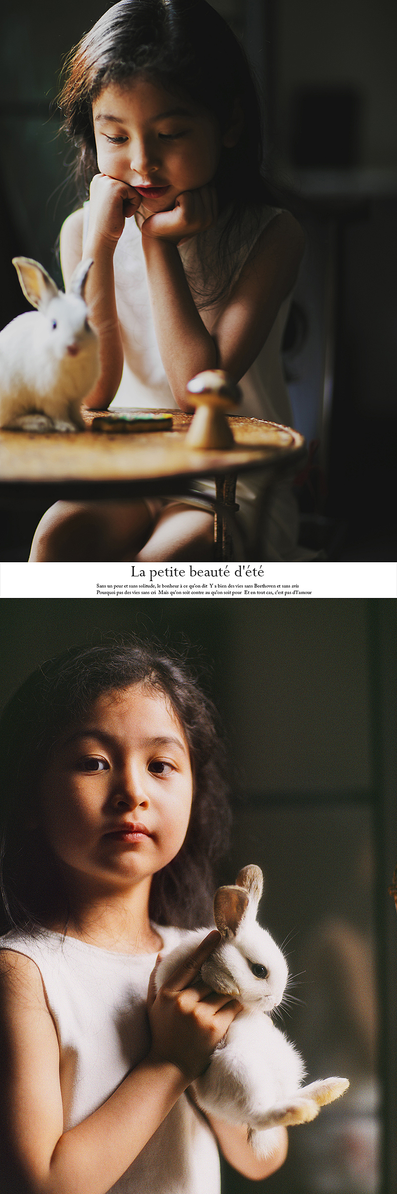 小米的夏天（三）——兔兔别跑（图ZNTAwMDczNzY=） - 人像摄影 - 站酷设计师七七小菇凉原创素材 - 站酷ZCOOL