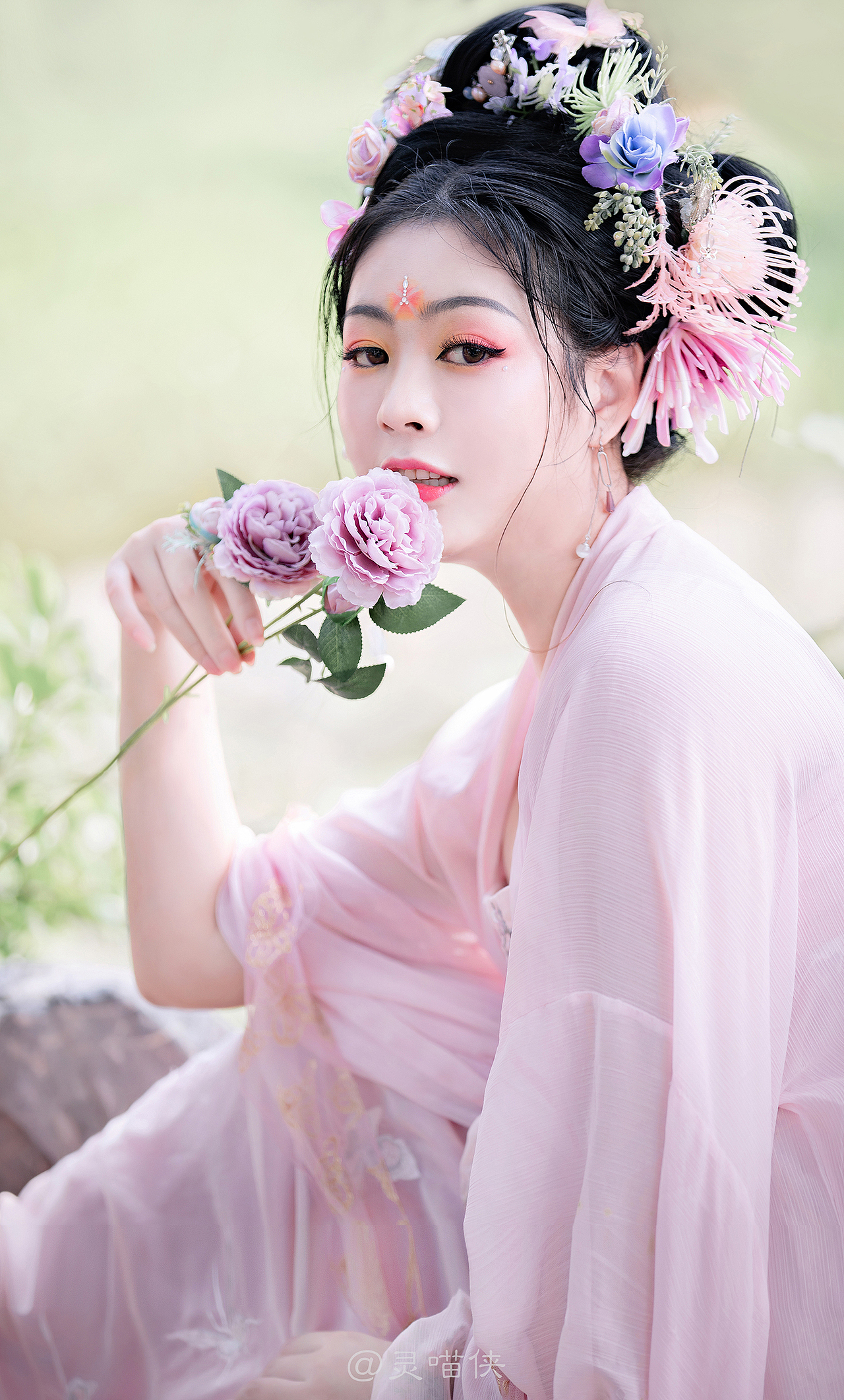 《花神·初醒》（图ZMjUwMzczMTg0） - 人像摄影 - 站酷设计师灵喵侠原创素材 - 站酷ZCOOL