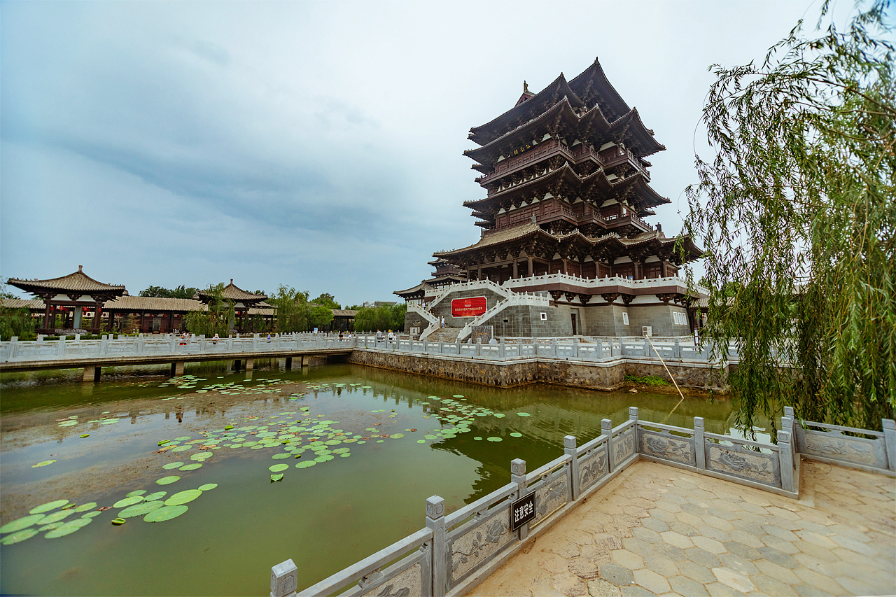 大名石刻博物馆仿古建筑之美