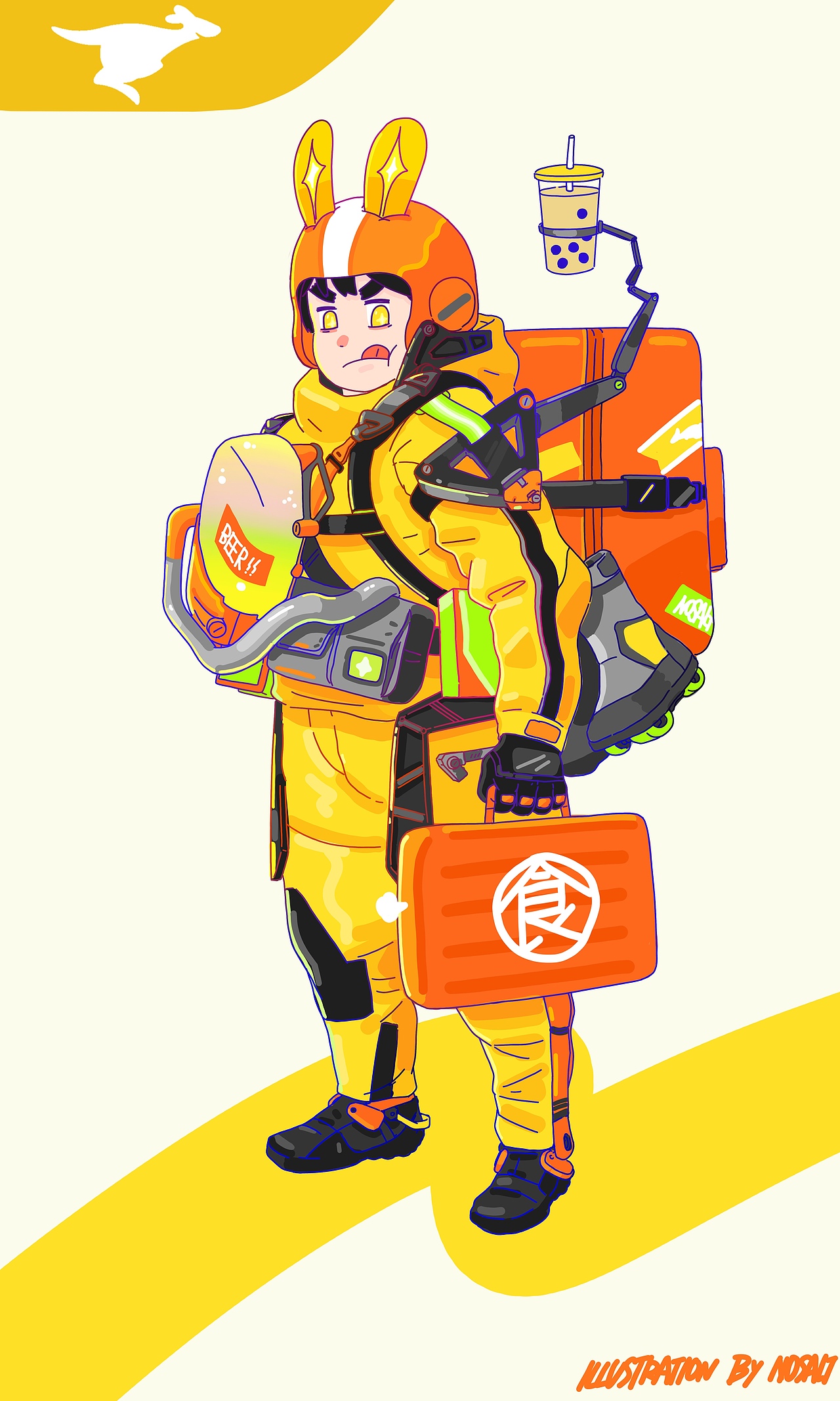 插画作品合集（图ZMjE5MTgzMzI4） - 商业插画 - 站酷设计师NOSALT原创素材 - 站酷ZCOOL