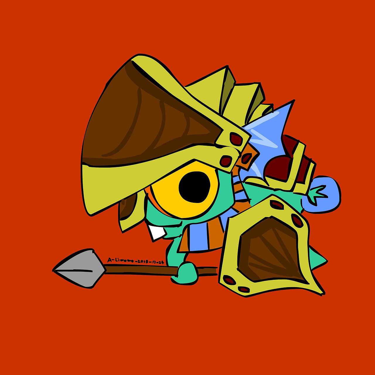 我的游戏世界（图ZMjA2MDUyMA==） - 创作习作 - 站酷设计师阿李蜗蜗原创素材 - 站酷ZCOOL