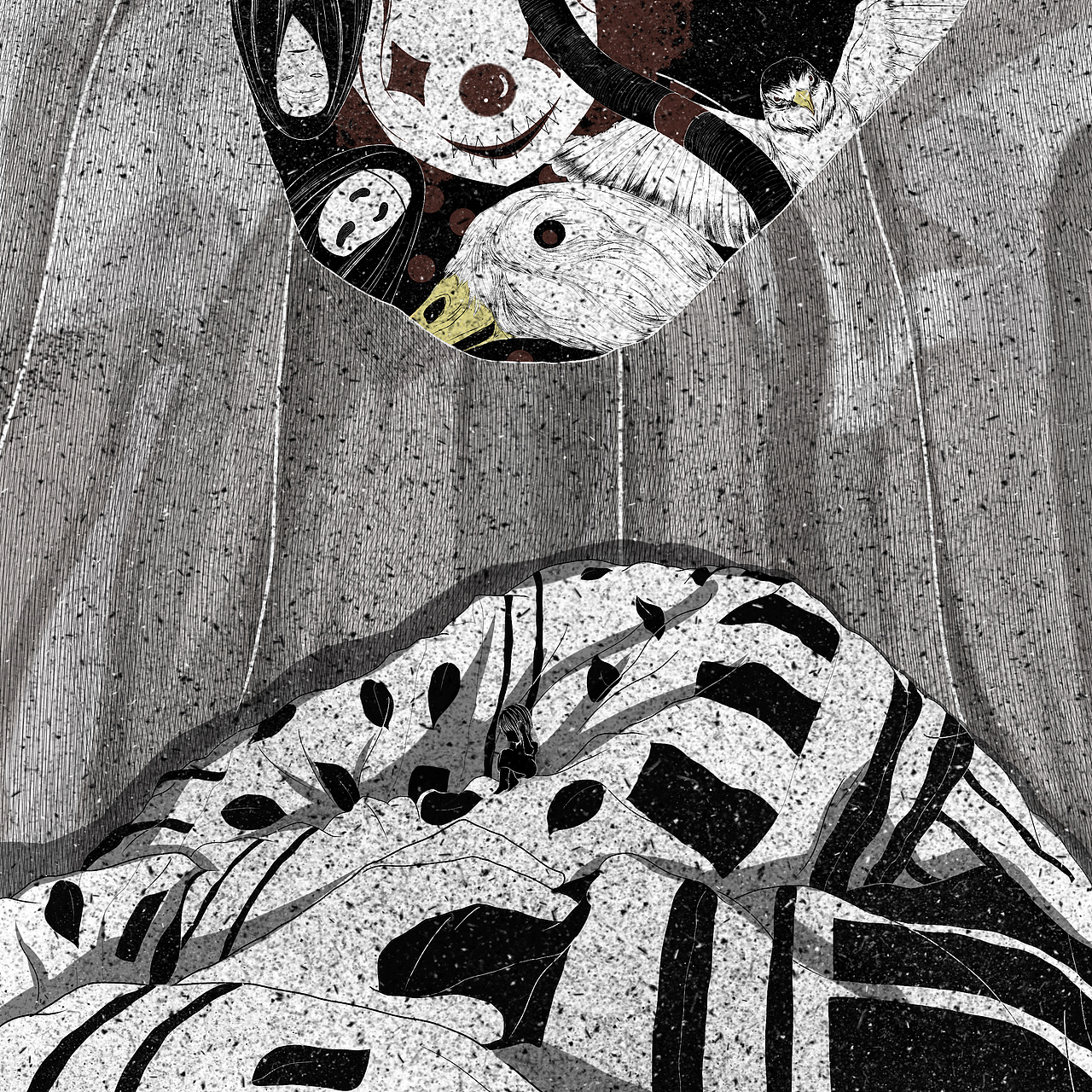 独游·夜（图ZMTUxODMxNDYw） - 绘本 - 站酷设计师ChocolateCola原创素材 - 站酷ZCOOL