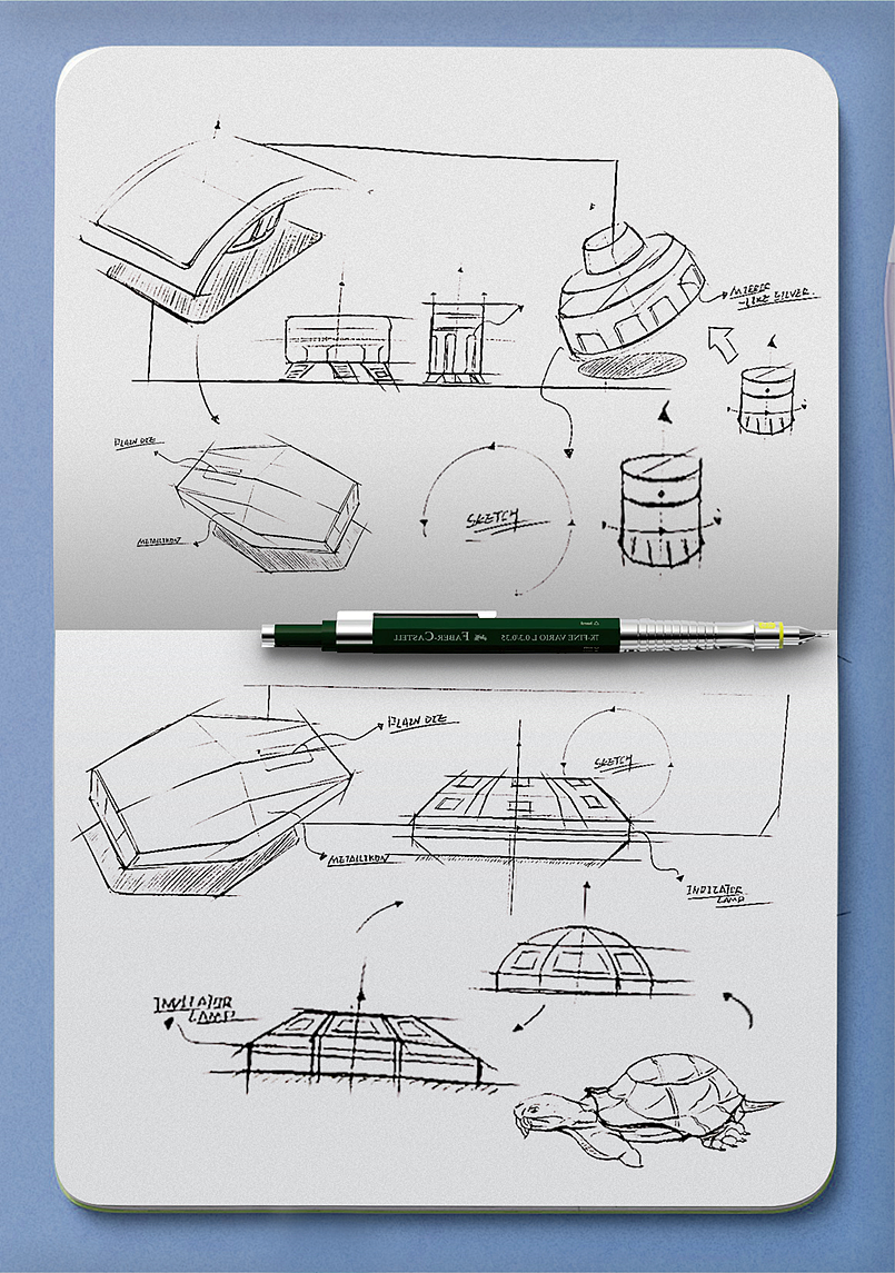 一些个奇奇怪怪的手绘 | 产品手绘
