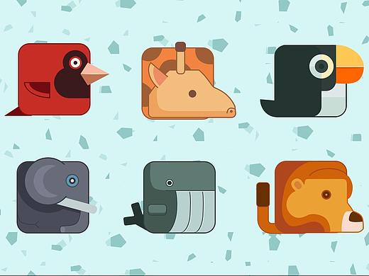 图标临摹（个人主页-ZNDAxMjcwNDA=） - 图标 - 站酷设计师爱吃胡萝卜的兔子原创素材 - 站酷ZCOOL