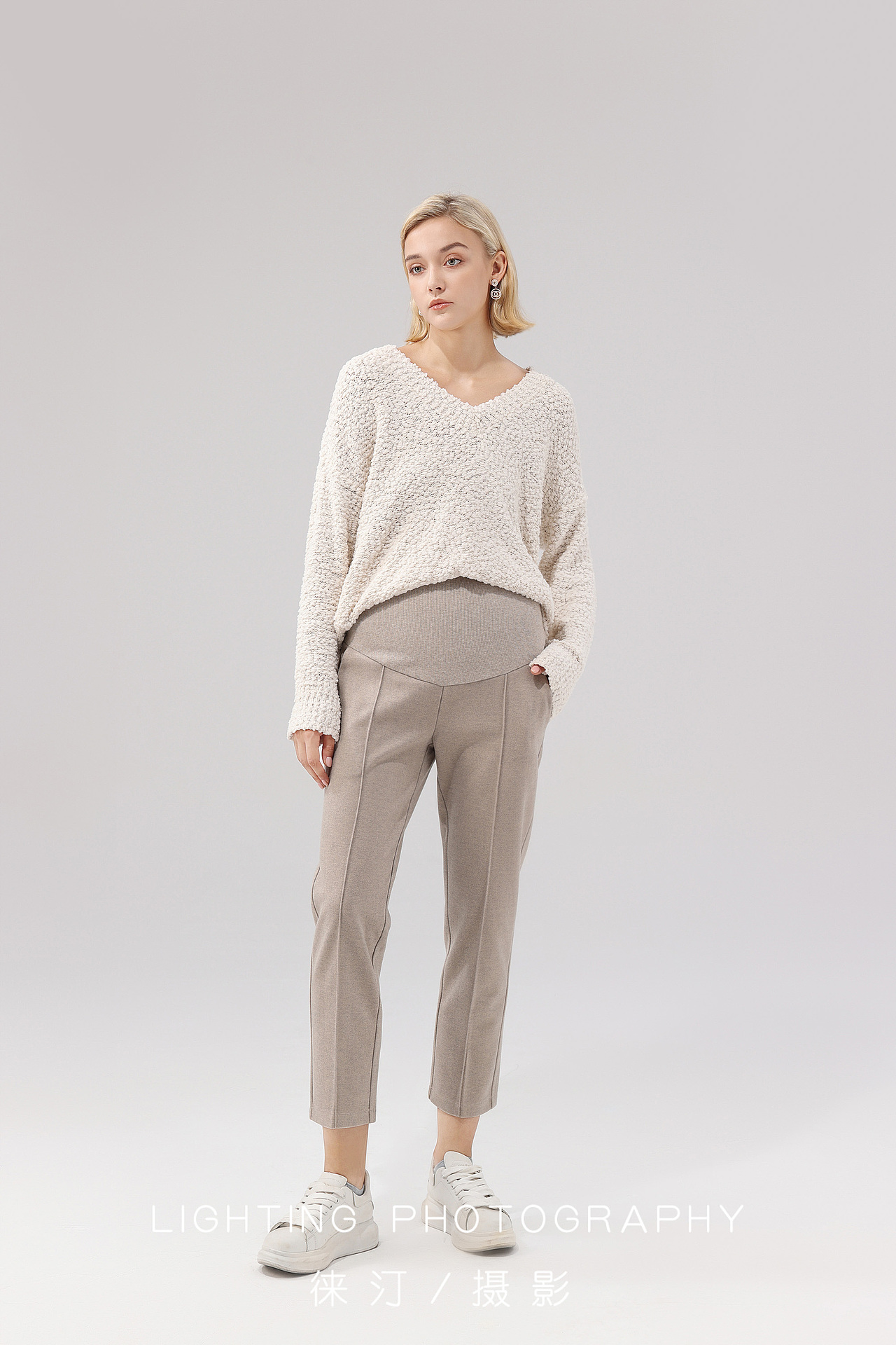 孕妇装摄影,家居服模特图,睡衣