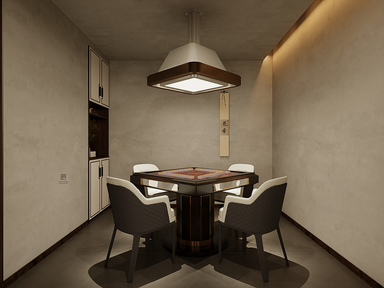 一间茶室,一隅宁静,一方茶桌,一盏清茗