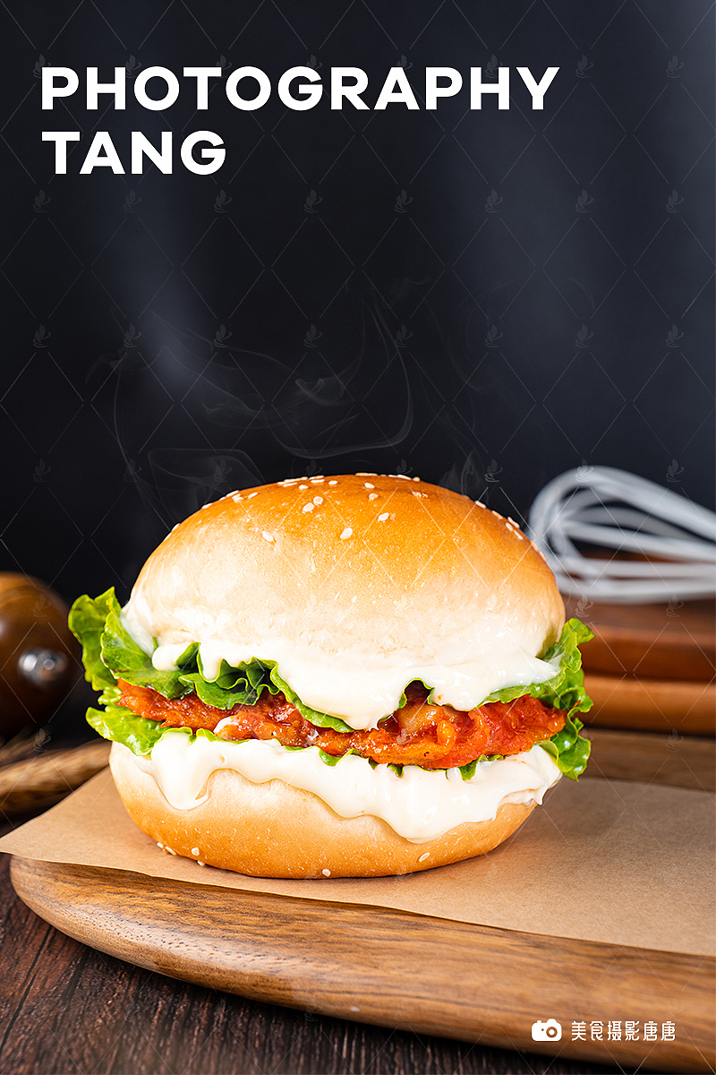 炸鸡汉堡拍摄（图ZMzAzMTIyOTk2） - 美食摄影 - 站酷设计师美食摄影师唐唐原创素材 - 站酷ZCOOL
