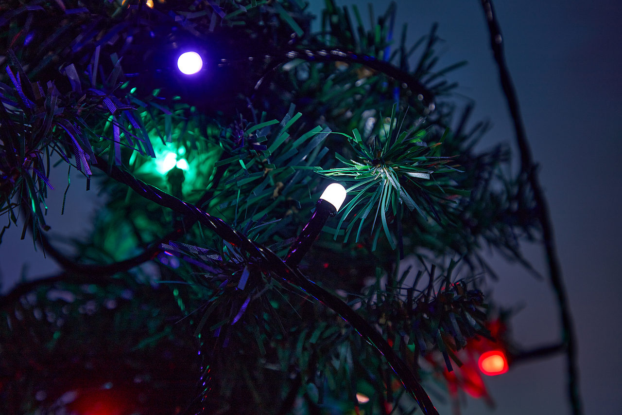 圆盘灯串产品拍摄