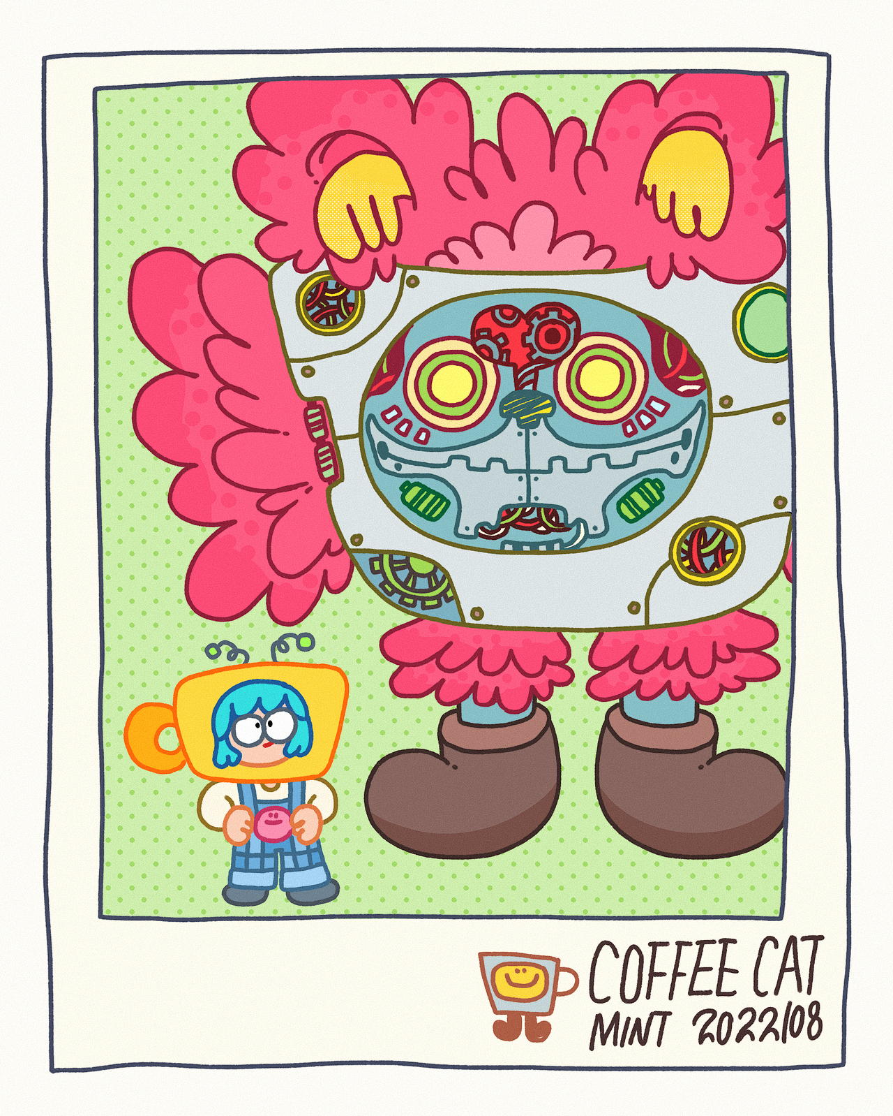 《咖啡猫的每一天》插画合集（图ZMzE2NDkwNjg0） - 创作习作 - 站酷设计师薄荷大王原创素材 - 站酷ZCOOL