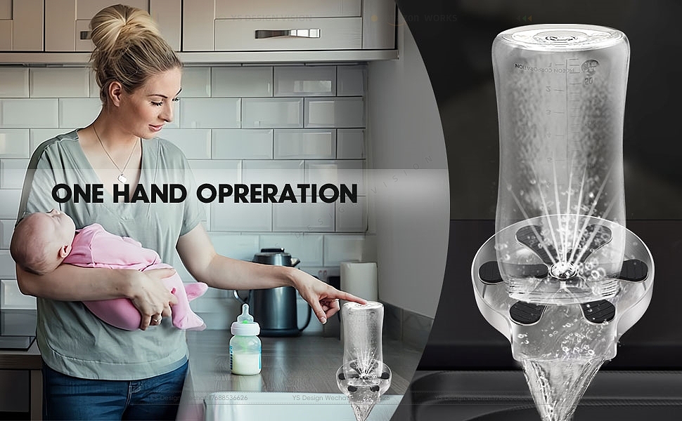 亚马逊洗杯器主副图A+图片设计