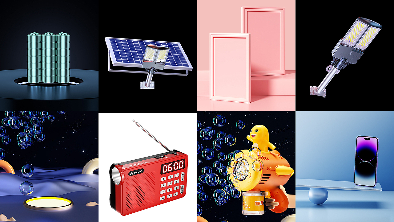 《2023年终C4D产品渲染总结》（图ZMzYwNjI1NjMy） - 产品 - 站酷设计师翻滚吧羊宝宝原创素材 - 站酷ZCOOL