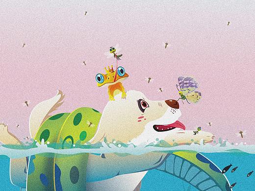 戊戌狗年之四季海报（个人主页-ZMjY0MzU4MTI=） - 海报 - 站酷设计师然耳朵Raner原创素材 - 站酷ZCOOL