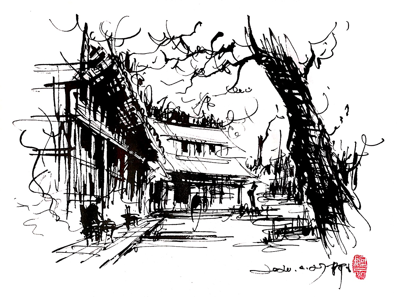 阿王速写（图ZMTk3MjY1OTQ4） - 绘画 - 站酷设计师阿王手绘原创素材 - 站酷ZCOOL