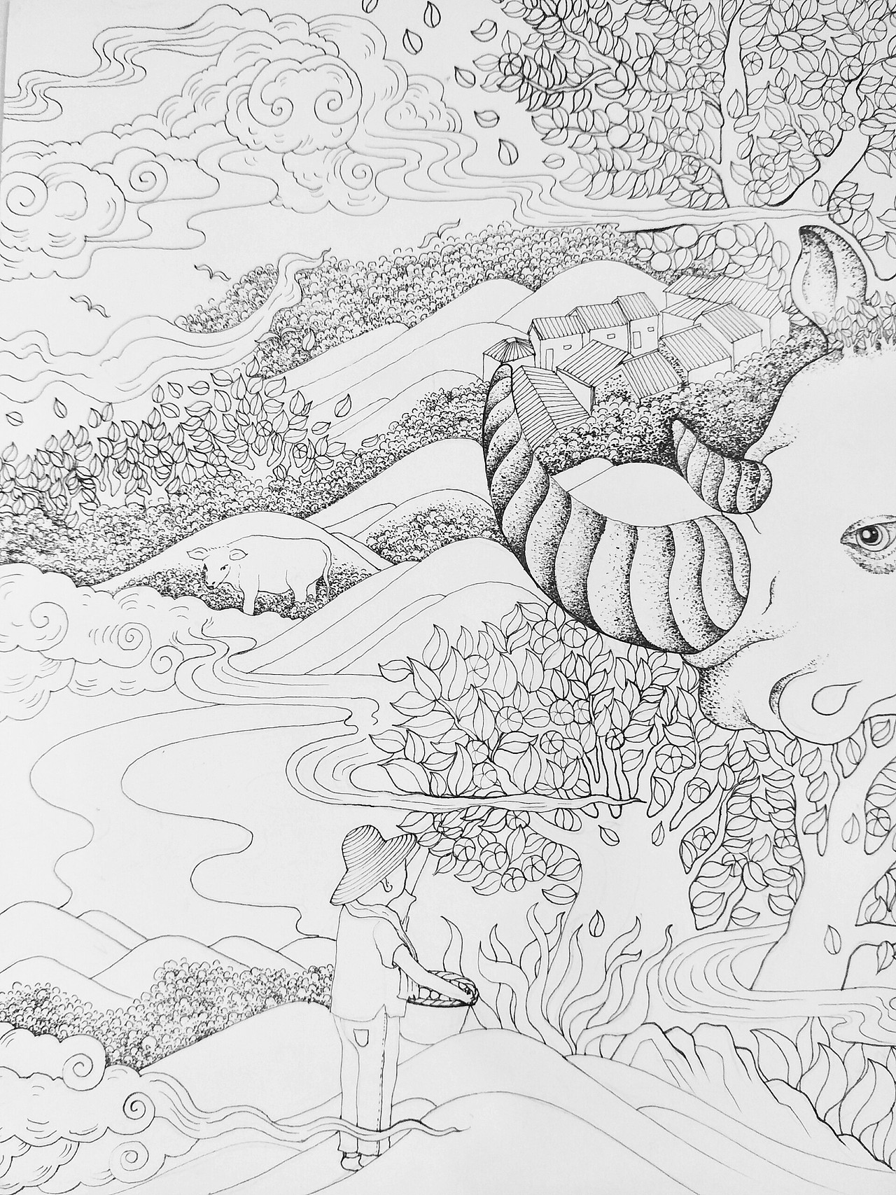 龙（图ZMTM4NjA5MjMy） - 商业插画 - 站酷设计师陈小橙CR原创素材 - 站酷ZCOOL