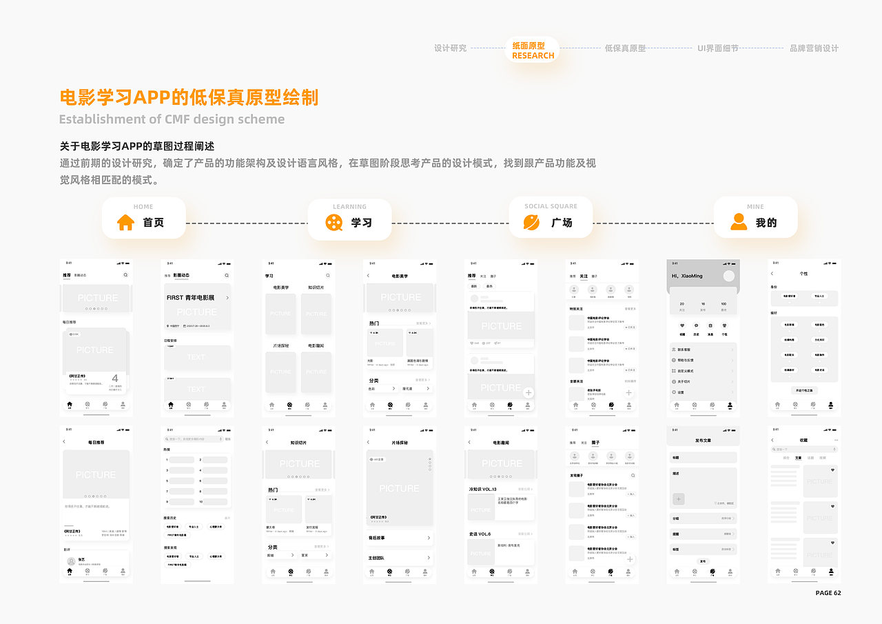 切片--电影学习类App界面设计（图ZMjg5MjQ1NzMy） - 交互/UE - 站酷设计师LUMENMX原创素材 - 站酷ZCOOL