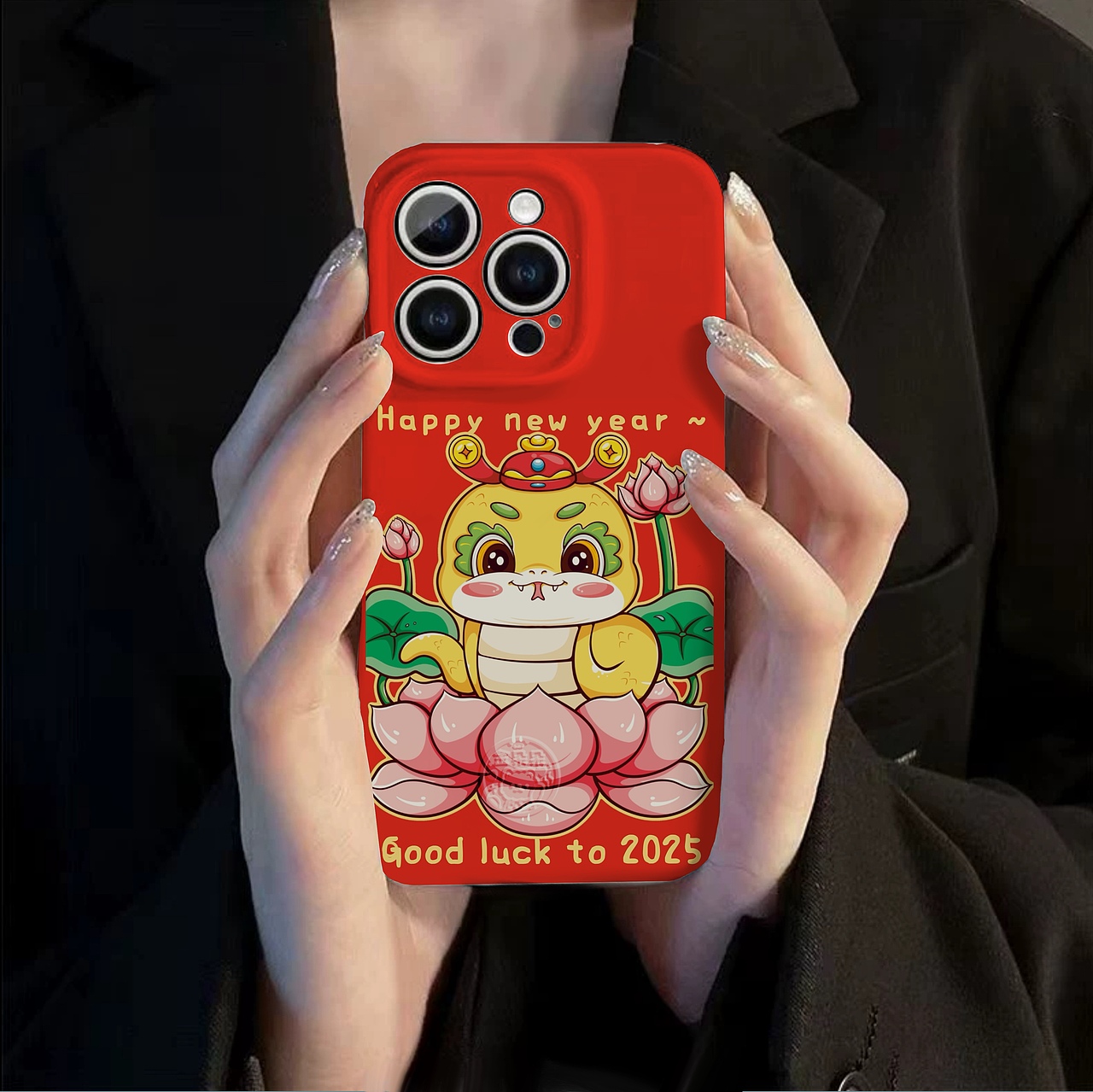 2025 蛇年插画 生肖蛇