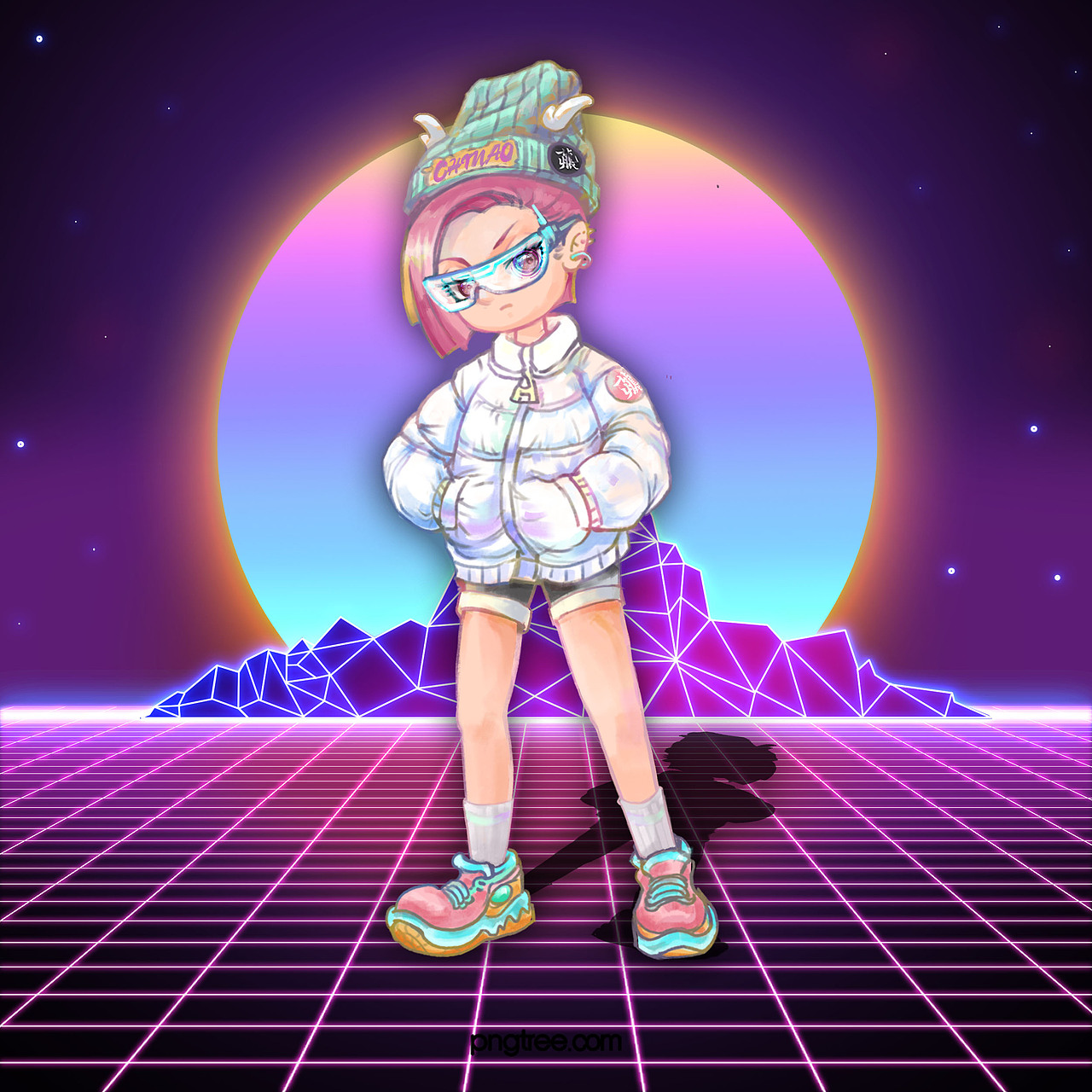 国朝女孩IP设想（图ZMjg2NzI1MzMy） - 概念设定 - 站酷设计师孙闻硕艺术区原创素材 - 站酷ZCOOL