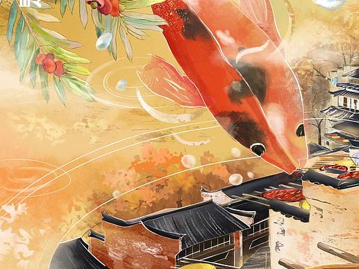 发现最美中国古镇(个人主页-ZNTQxODkxOTY=) - 艺术插画 - 站酷设计师冫禾未原创素材 - 站酷ZCOOL