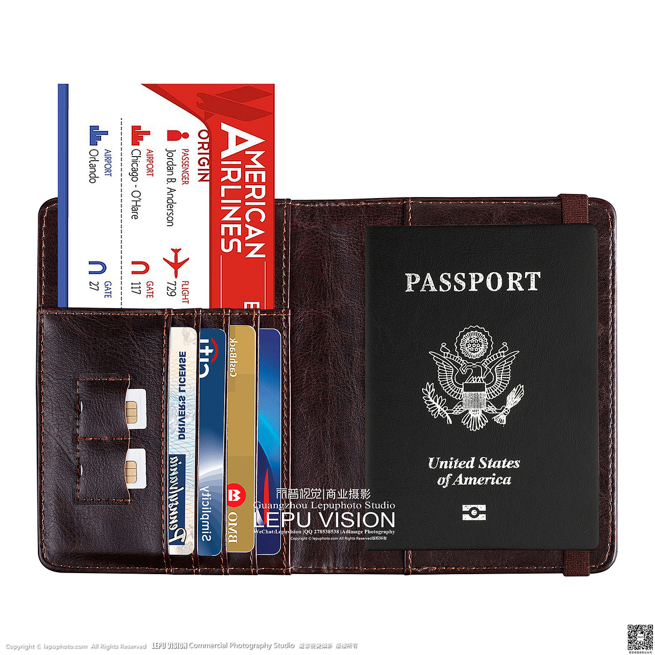 皮具产品摄影|护照本皮套摄影|产品摄影|丽普电商摄影