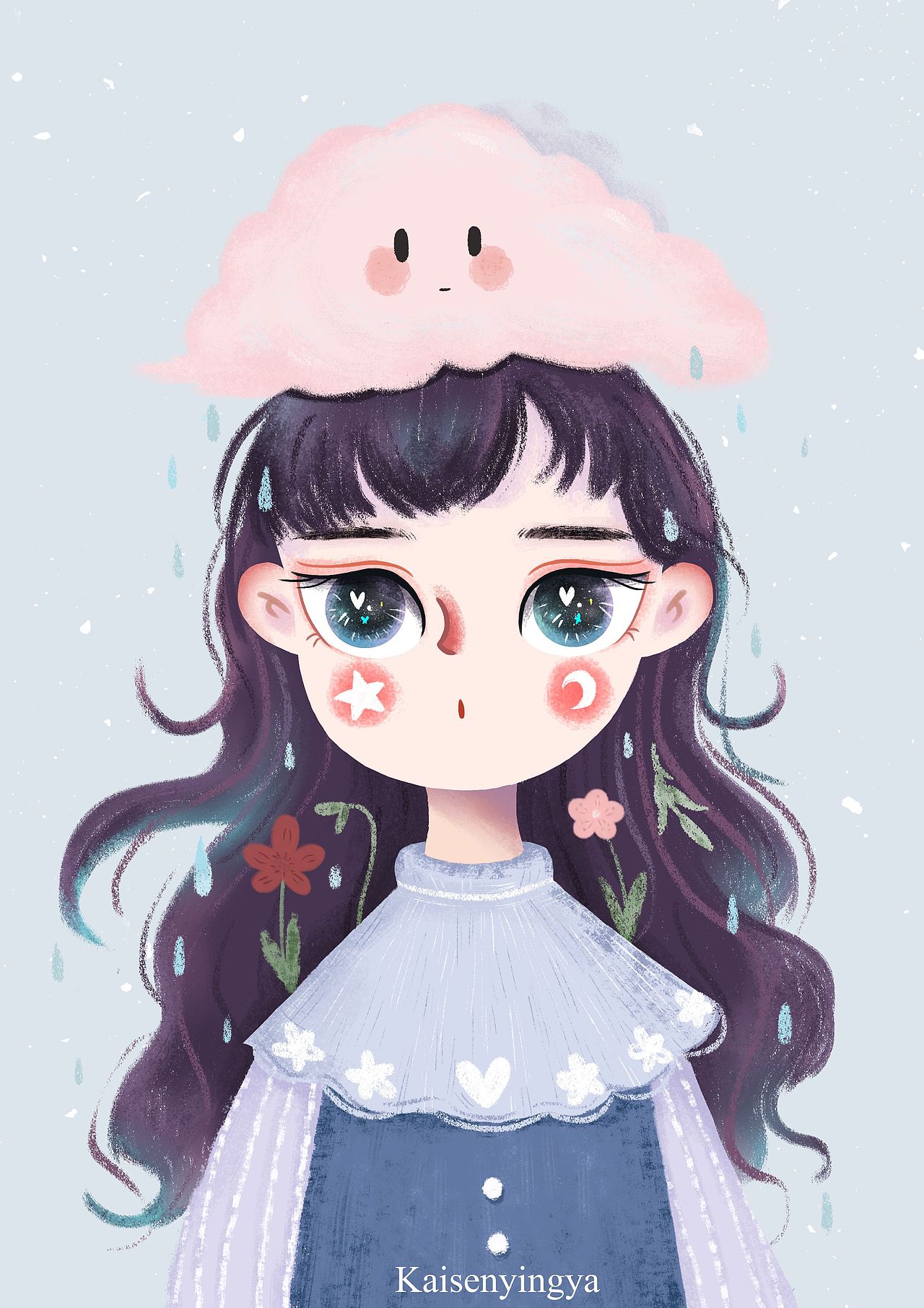 原创插画♡（图ZMjE1OTcxNTY4） - 儿童插画 - 站酷设计师开森盈吖原创素材 - 站酷ZCOOL