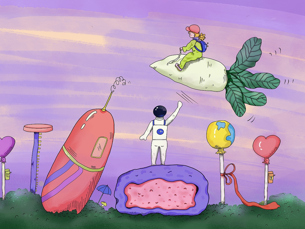 小人物绘本,遇见