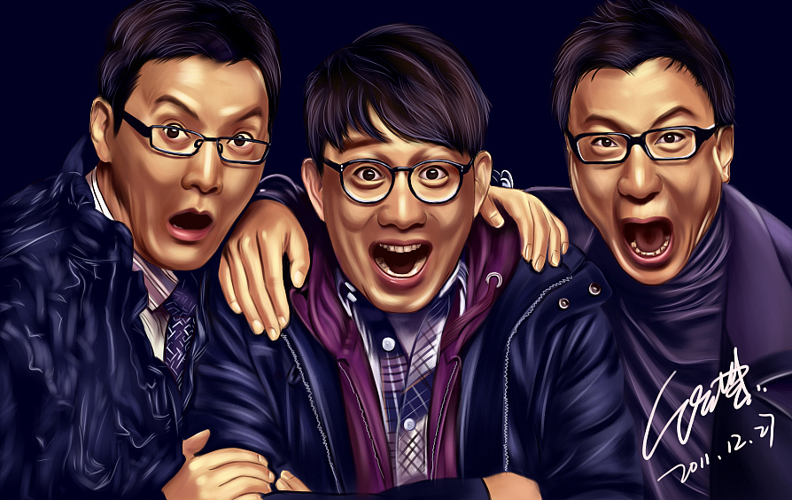 练习 手绘男人帮（图ZNjEwMzk4OA==） - 创作习作 - 站酷设计师俺素佳慧昂原创素材 - 站酷ZCOOL