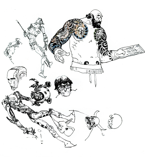 金正基KimJungGi 速写《作品精选》