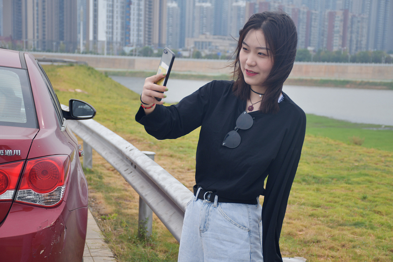 益阳美女范佳玲长沙游记微博网红打卡