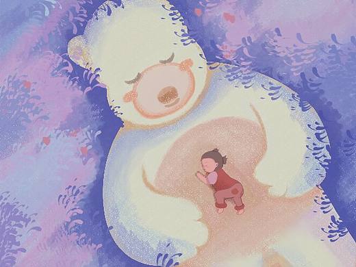 和屁屁熊睡觉😴😴