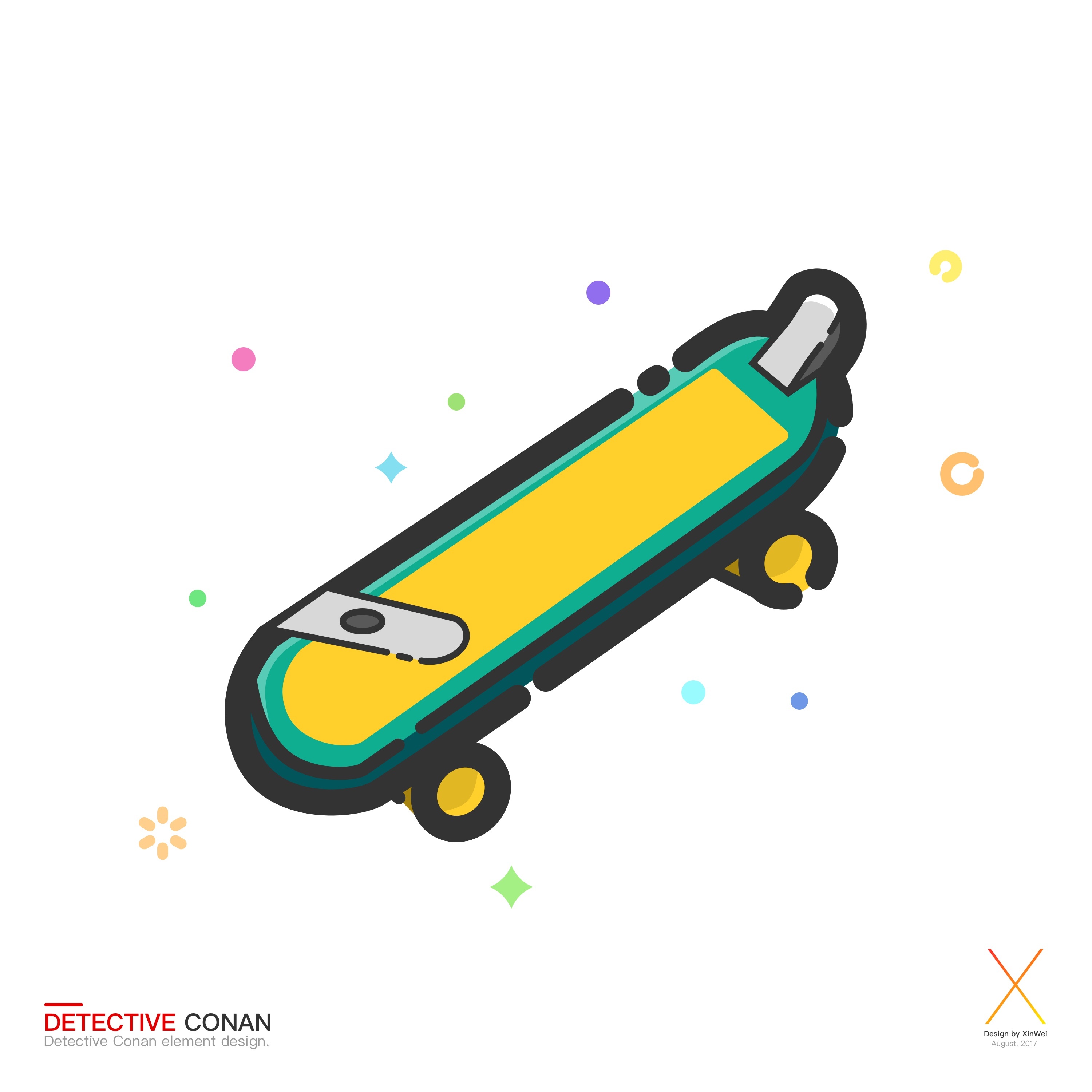 名侦探柯南 — 元素设计