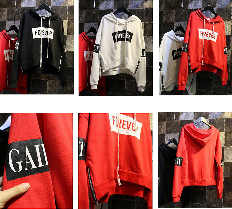 潮牌连帽卫衣BF