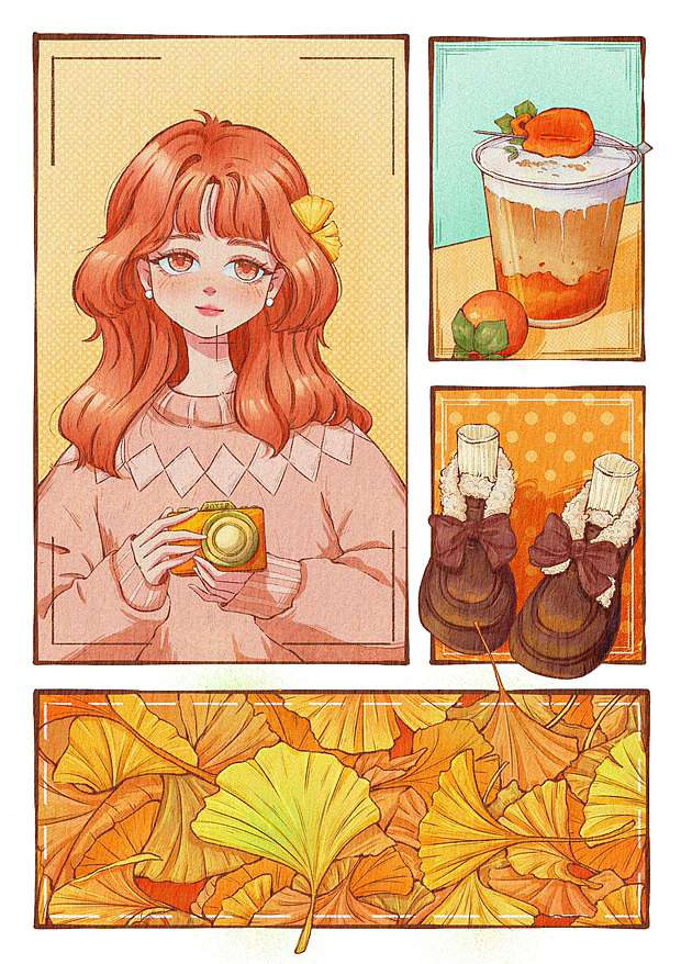 分镜——秋日银杏🍂