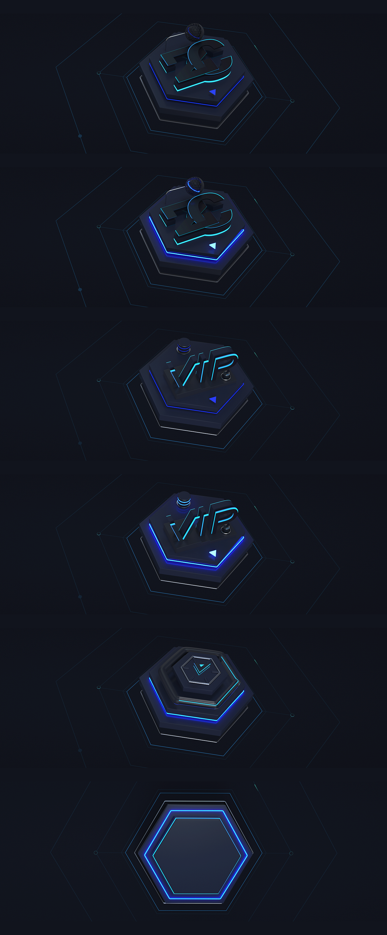 3d造型酷炫暗黑网站设计|网页|企业官网|冰冰ida_原创作品-站酷zcool