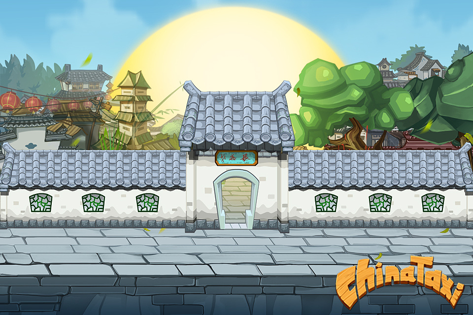 《kungfu taxi》工作图（图ZNzg4NDg5Ng==） - 概念设定 - 站酷设计师CG旅行者YL原创素材 - 站酷ZCOOL