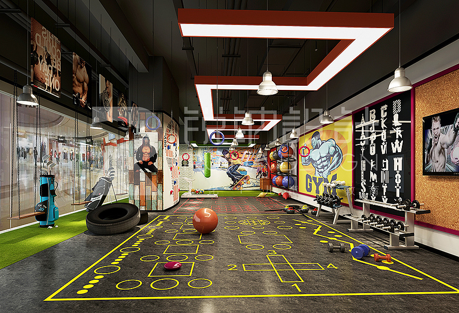 future体能运动中心锐纳设计