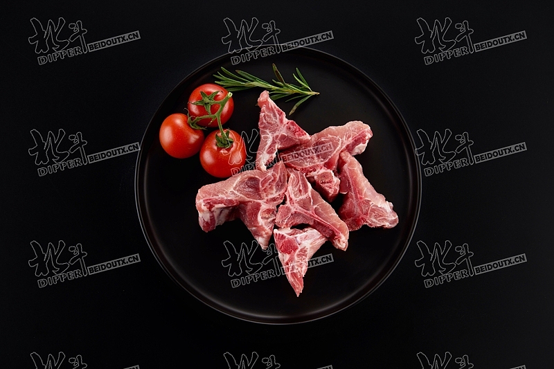 北斗-黑猪猪肉拍摄 肉类产品拍摄 生鲜猪蹄拍摄