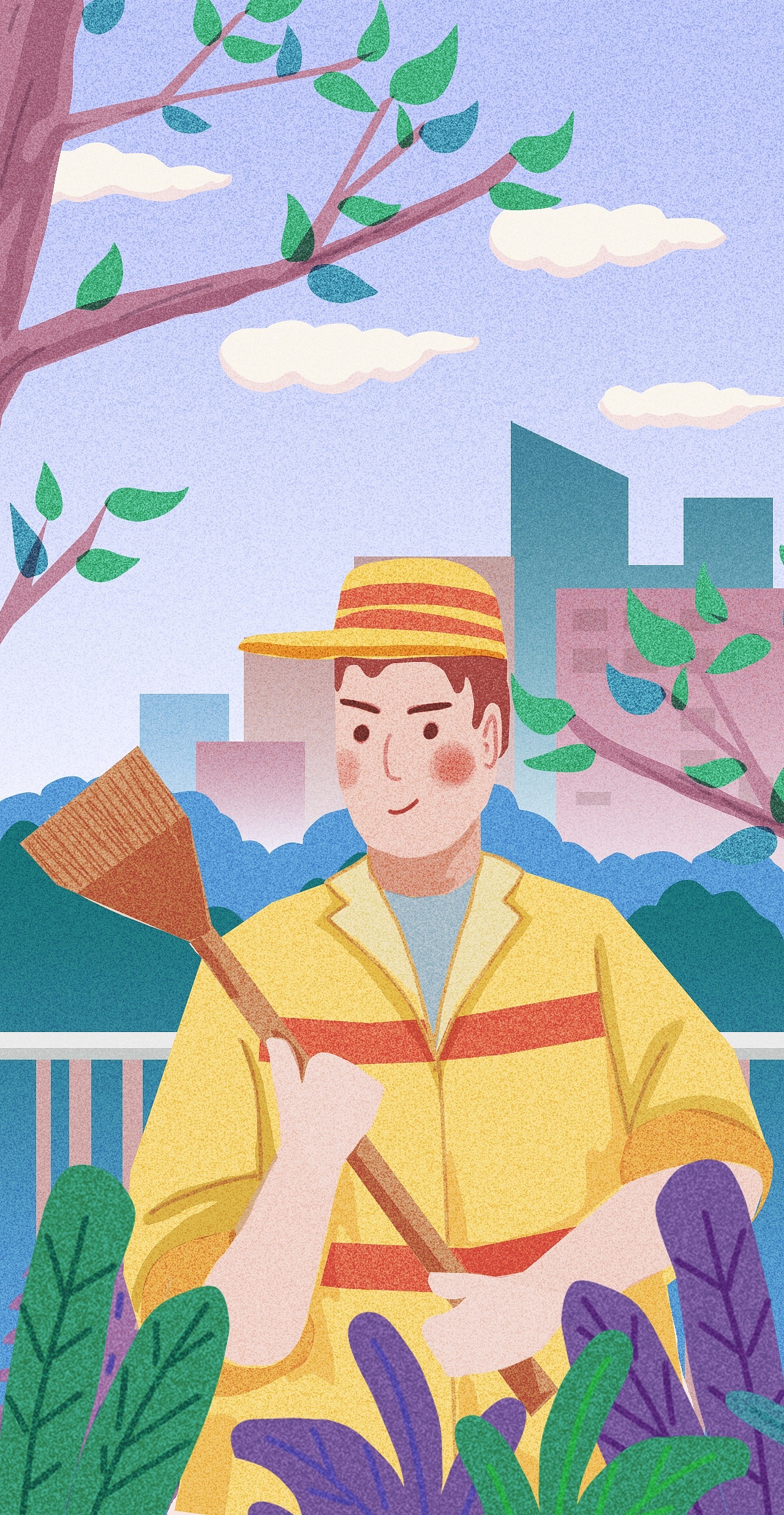 海报插画（图ZMTYwMTg3NzQw） - 商业插画 - 站酷设计师马良C原创素材 - 站酷ZCOOL