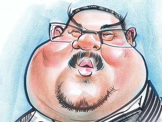 大叔漫画似颜绘肖像漫画作品