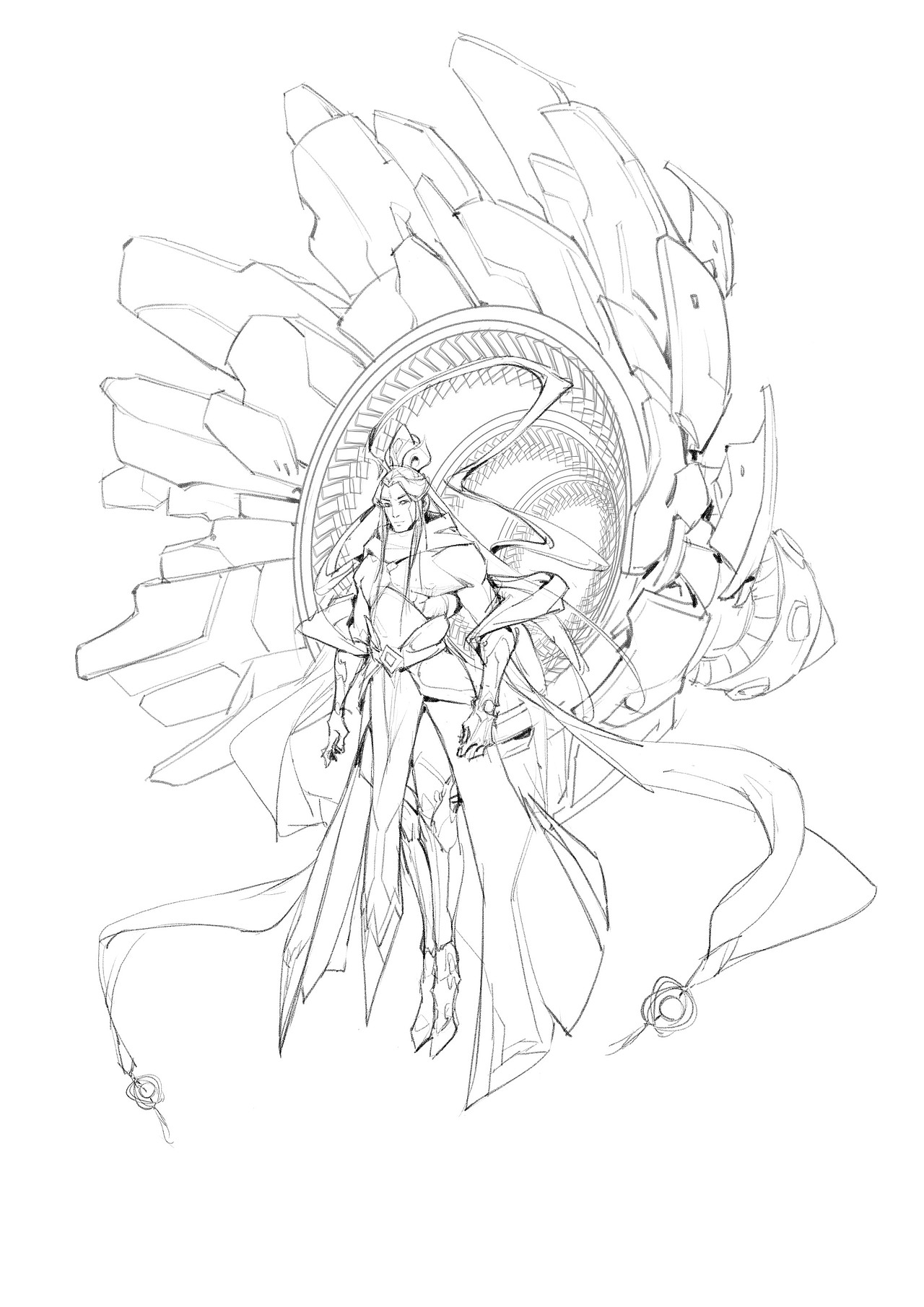 一些人物设计稿