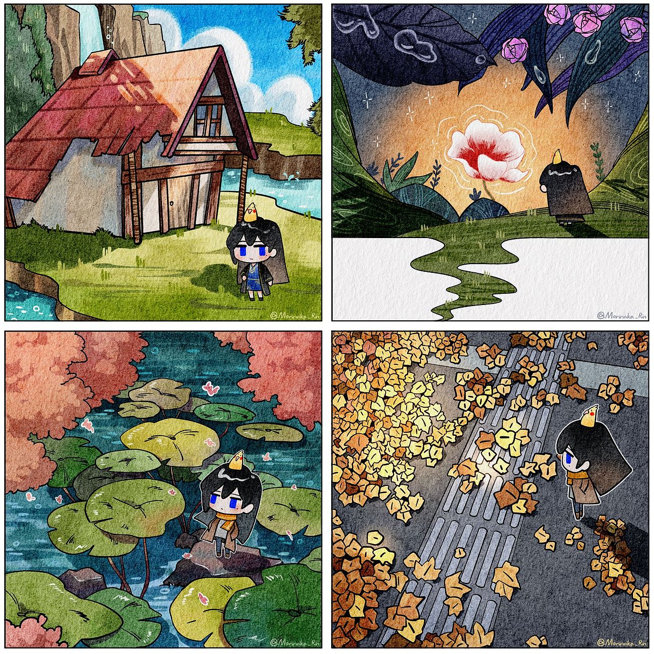 春崖·新生·荷意·宝藏