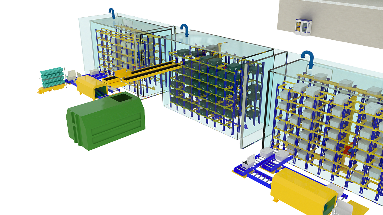 污物机器人回收系统