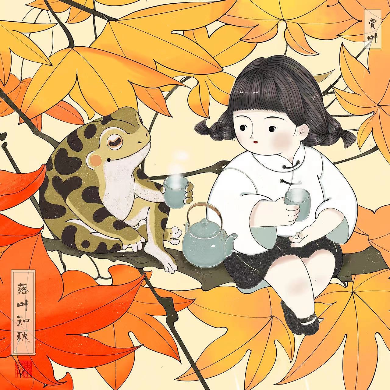 四季（图ZMjgxODc3MTI4） - 商业插画 - 站酷设计师胖玥原创素材 - 站酷ZCOOL