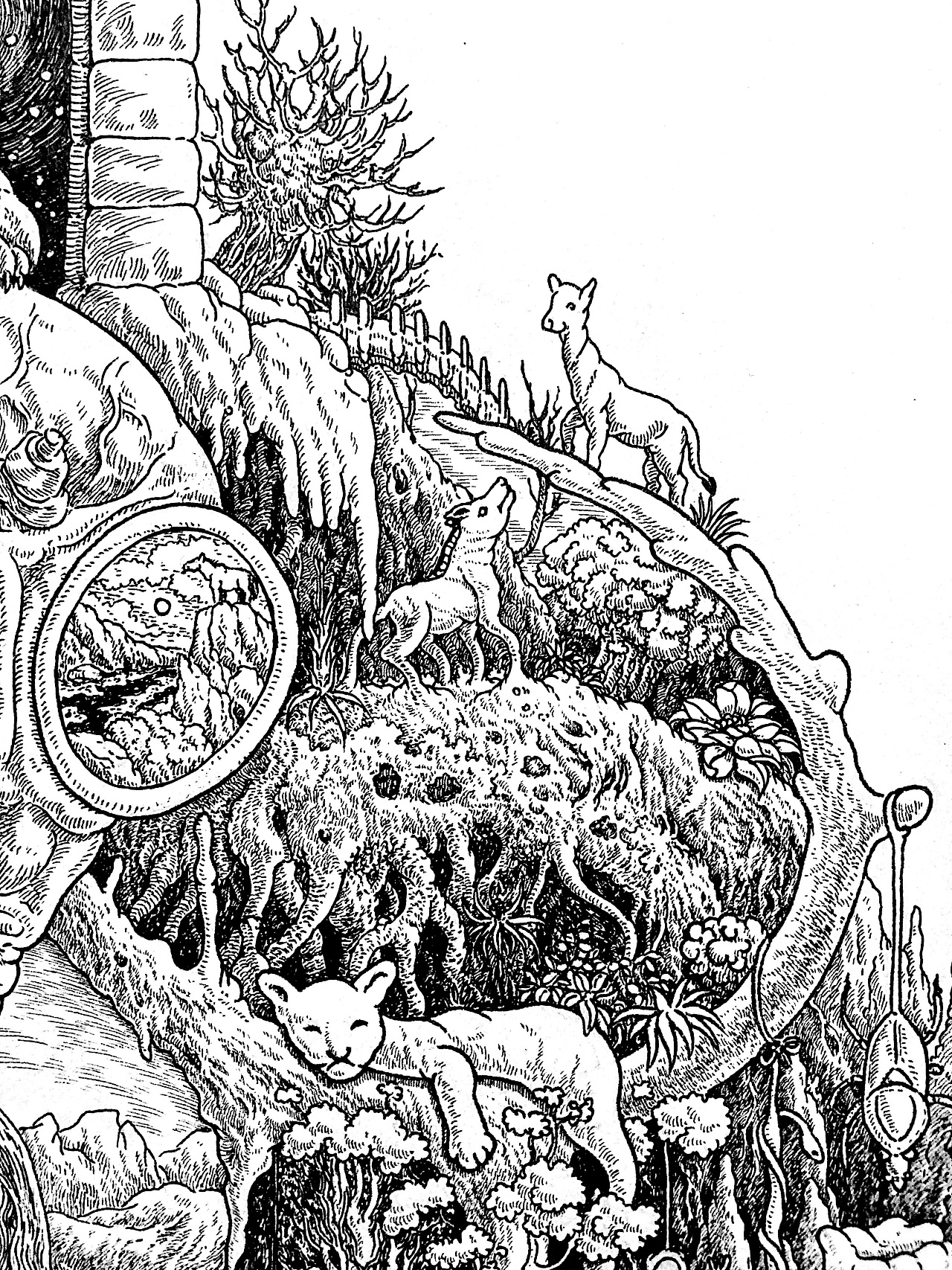 怪诞集——独眼蒙娜丽莎的微笑（图ZMTIzMzE1NTE2） - 创作习作 - 站酷设计师绿野仙踪WYT原创素材 - 站酷ZCOOL