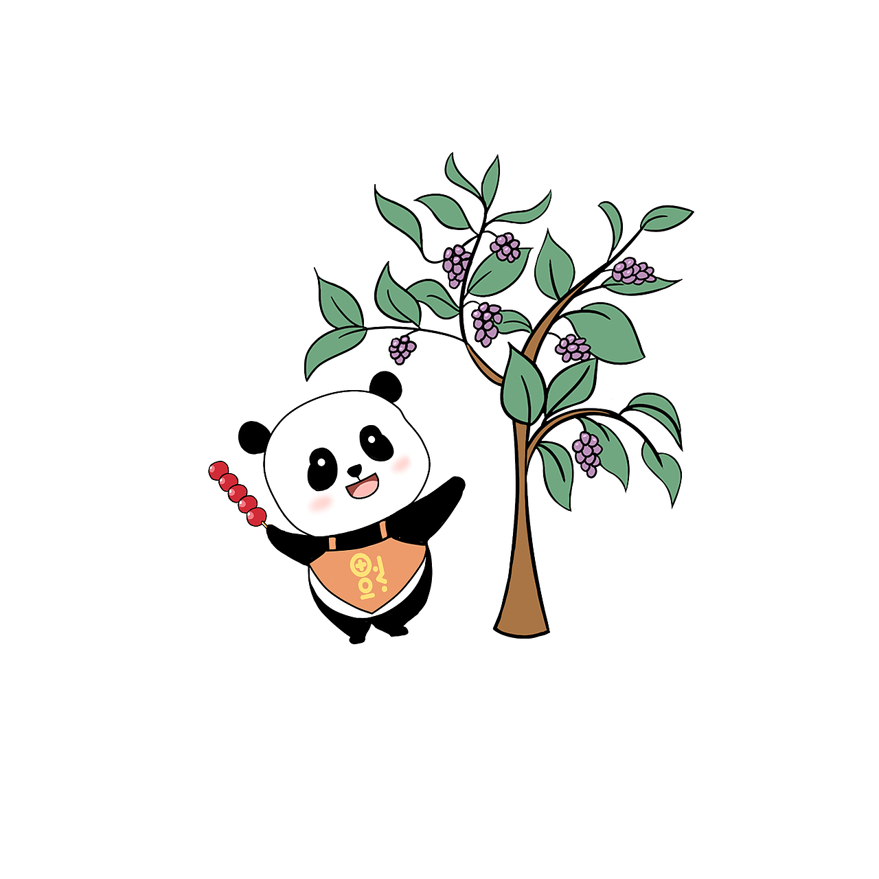 小熊猫 小熊猫（图ZMjIzMDI3OTA0） - 商业插画 - 站酷设计师红豆派派派原创素材 - 站酷ZCOOL