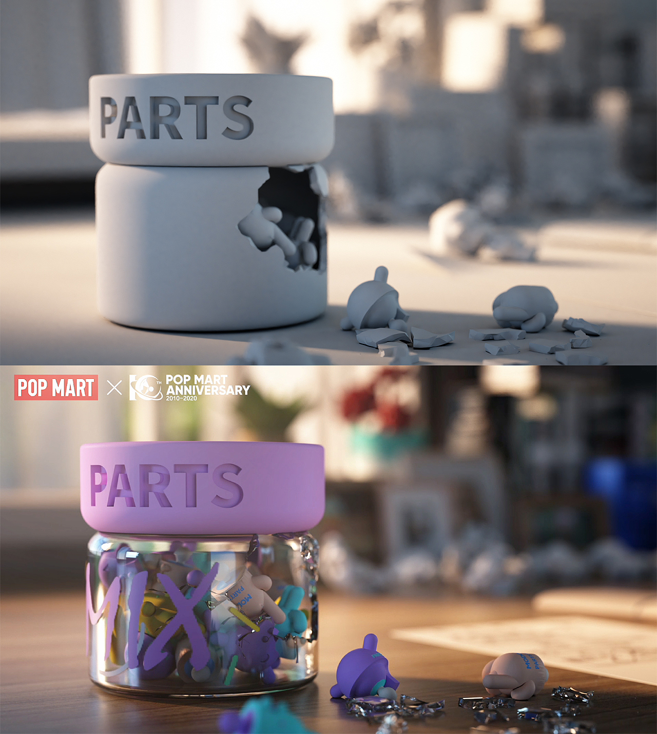 POPMART 10周年视频技术揭秘（图ZMjMzNjQxNDI4） - 人物/生物 - 站酷设计师玩型填空原创素材 - 站酷ZCOOL