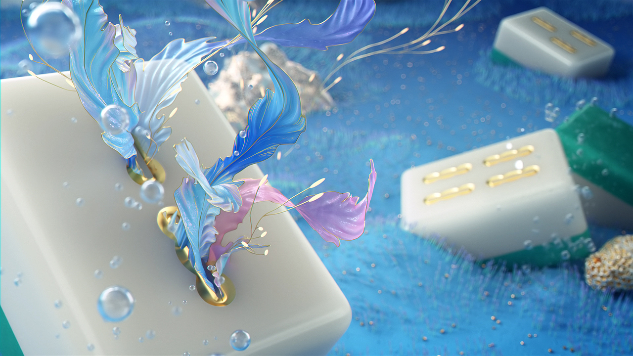 欢乐麻将:雀有新欢乐(图ZMzE3Nzk2OTQw) - 宣传片 - 站酷设计师amusedart原创素材 - 站酷ZCOOL