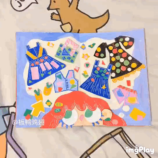 鸡翅笔下五颜六色的女孩子们——丙烯马克笔儿童装饰画(图ZMTc1NzQxODg4) - 儿童插画 - 站酷设计师板鸭鸡翅原创素材 - 站酷ZCOOL
