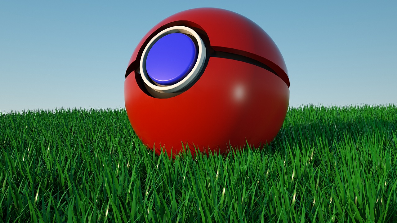 C4D 精灵球